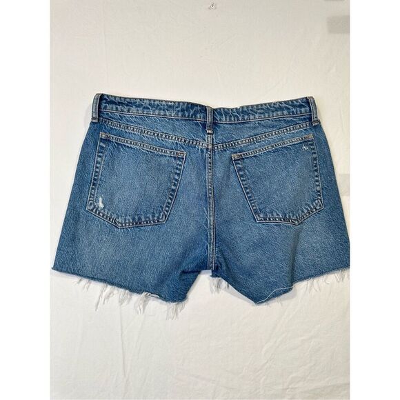 Rag & Bone Women’s Dre Low-Rise Denim cutoff shorts, size 30 - Picture 4 of 8